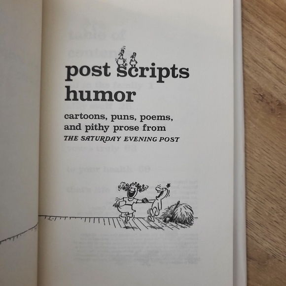 Vintage Post Scripts Humor from the Saturday Evening Post - Picture 4 of 9